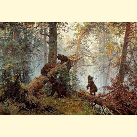 Оригинал схемы - отредактированная репродукция картины