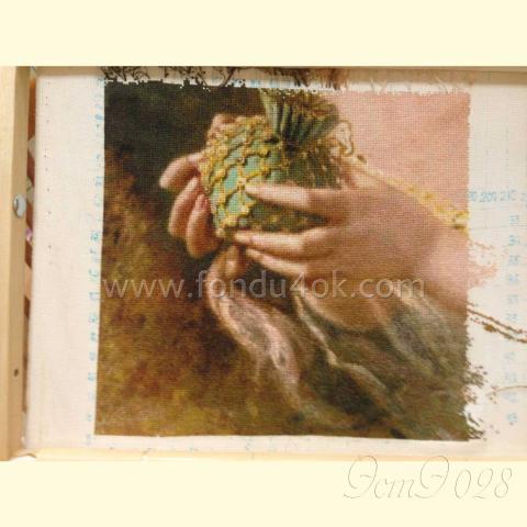 Вышивка  - ткань: Аида 18 ct, техника: крестик в 2 нитки <br>Автор вышивки: Светлана Рощина (Vetka86)