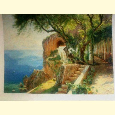 Вышивка  - ткань: ДМС 25 ct, техника: петит-поинт <br>Автор вышивки: Шубина Елена (Shelen)<br>Примечание: вышито по устаревшему варианту схемы