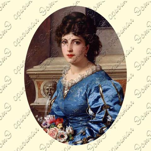 Оригинал схемы - отредактированная репродукция картины