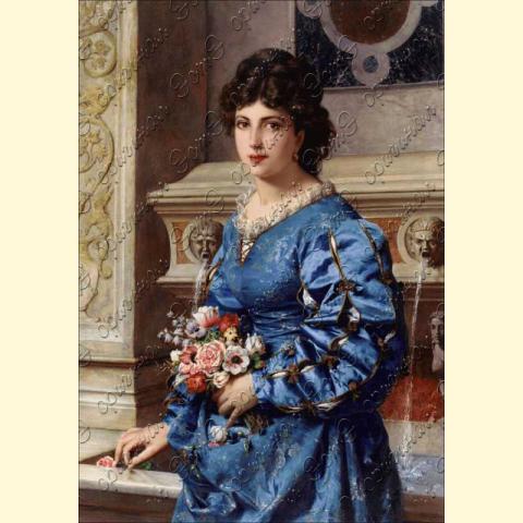 Оригинал схемы - отредактированная репродукция картины