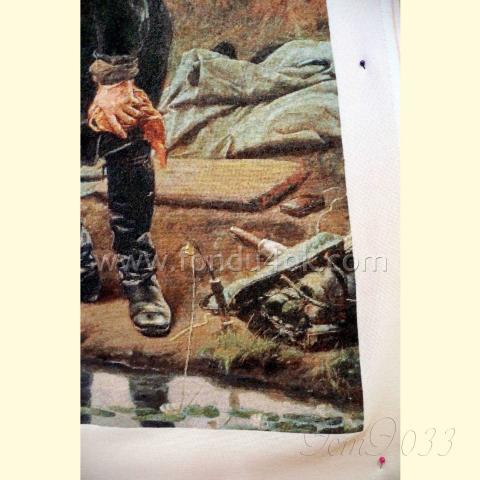 Вышивка  - ткань: Линда 27 ct, техника: петит-поинт <br>Автор вышивки: Татьяна Николаева (tina163)