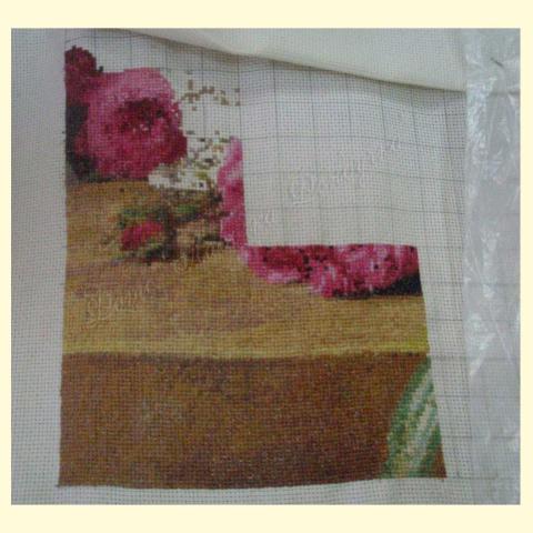 Вышивка  - ткань: Аида 18 ct, техника: крестик в 2 нитки<br>Автор вышивки: Попова Любовь