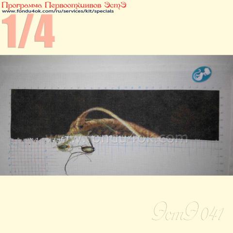 Вышивка  - ткань: Аида 18 ct, техника: крестик в 2 нитки<br>Автор вышивки:  Ольга Захарова (огонек)<br>Программа Первоотшивов 2015, приз 1/4 работы