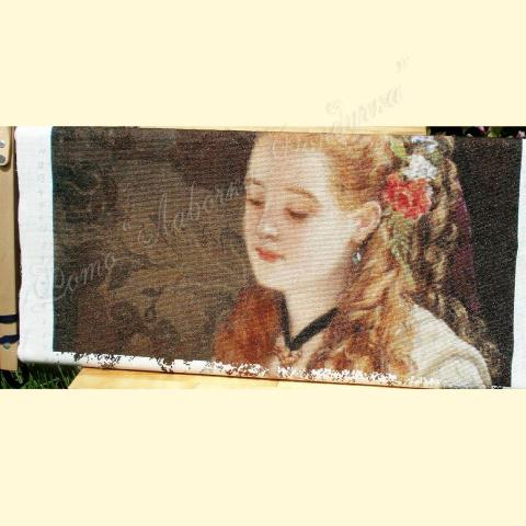 Вышивка  - ткань: Аида 16 ct, техника: крестик в 2 нитки<br>Автор вышивки: Елена Романова (Only_You)<br>Примечание: отшив по схеме ЭстЭ 042.1 индивидуального размера 350х450-183