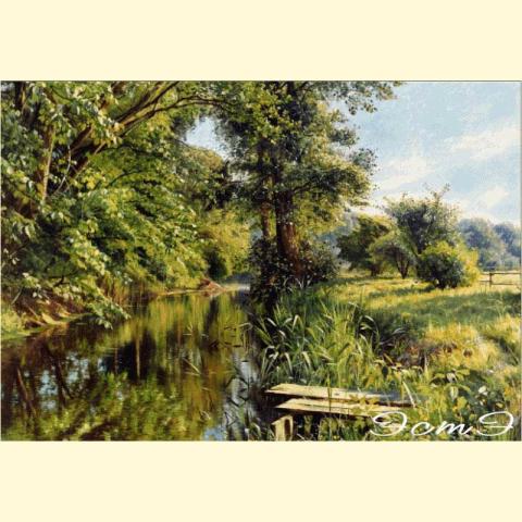 Скрин - компьютерное изображение схемы вышивки