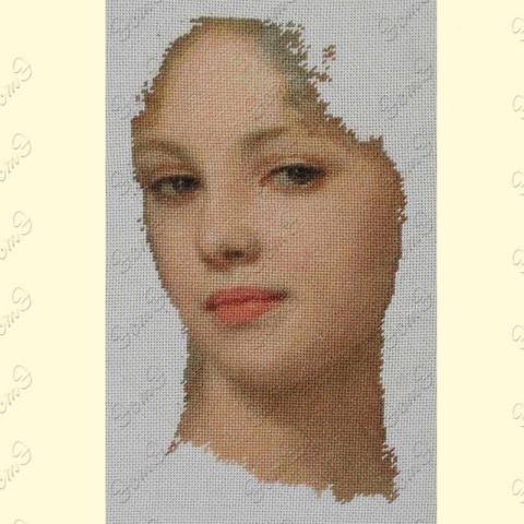 Вышивка  - ткань: Лугана 25 ct, техника: петит-поинт <br>Автор вышивки:  ЭстЭ