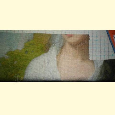 Вышивка  - ткань: Лугана 25 ct, техника: петит-поинт <br>Автор вышивки: Солодовникова Ольга (Исиладия)