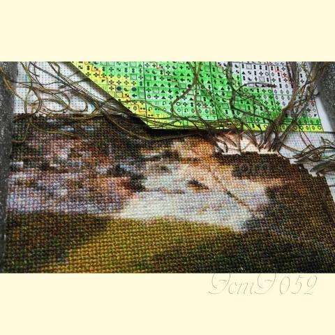 Вышивка  - ткань: Аида 18 ct, техника: крестик в 2 нитки<br>Автор вышивки: Подлесная Елена (Peleon1)