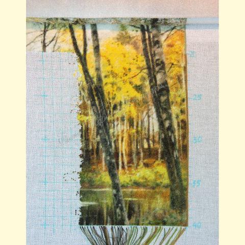 Вышивка  - ткань: Лугана 25 ct, техника: петит-поинт <br>Автор вышивки:  Кремез Злата (zlataya)<br>Примечание: вышито по устаревшему варианту схемы