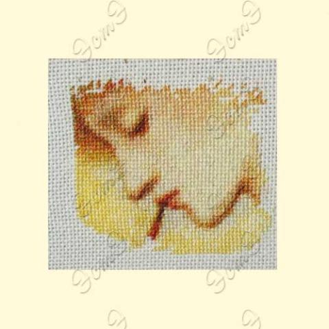 Вышивка  - ткань: Лугана 25 ct, техника: петит-поинт <br>Автор вышивки:  ЭстЭ