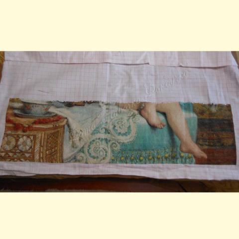 Вышивка  - ткань: Аида 18 ct, техника: крестик в 2 нитки<br>Автор вышивки: Арина Третьякова (bolero)<br>Программа Первоотшивов 2013, приз 1/4 работы