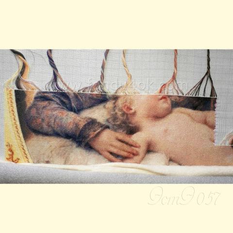 Вышивка  - ткань: Аида 20 ct, техника: крестик в 2 нитки<br>Автор вышивки: Людмила Кудрявцева (lyudmila0812lk)