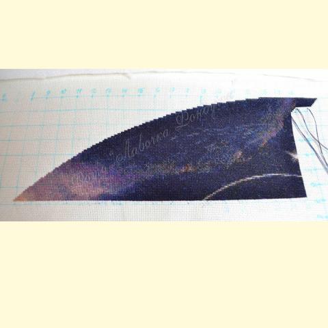 Вышивка  - ткань: Аида 18 ct, техника: крестик в 2 нитки <br>Автор вышивки:  Захарова Ольга