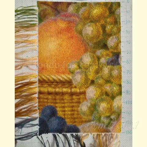 Вышивка  - ткань: Аида 20 ct, техника: крестик в 2 нитки<br>Автор вышивки: Наталья Казаковцева (nata21_06)