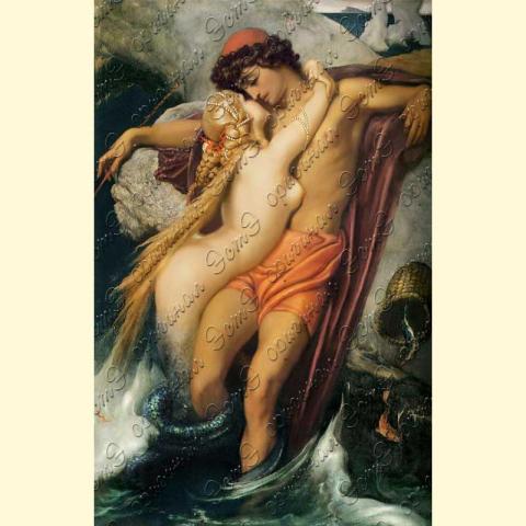 Оригинал схемы - отредактированная репродукция картины