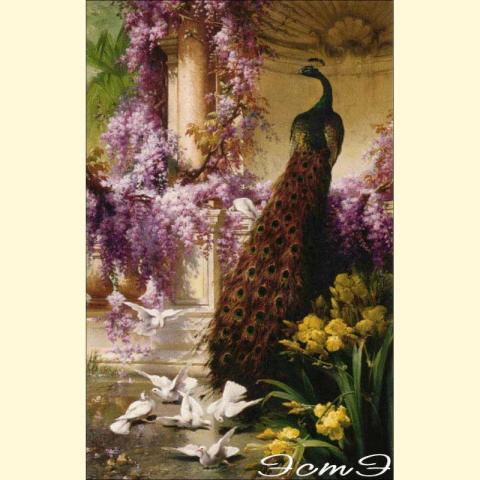 Скрин - компьютерное изображение схемы вышивки