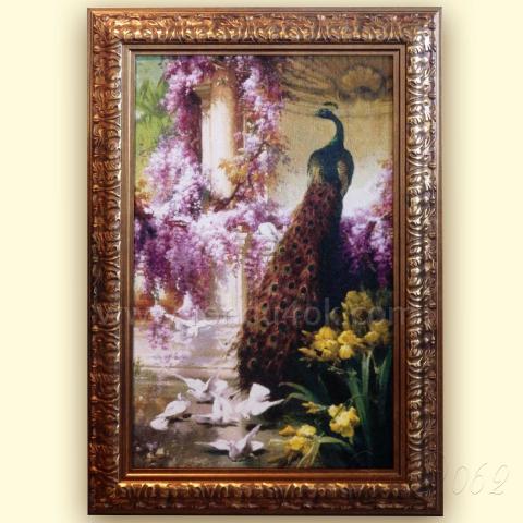 Оформленная вышивка  - ткань: Аида 18 ct, техника: крестик в 2 нитки<br>Автор вышивки: Полувешкина Ирина (СоФкА)