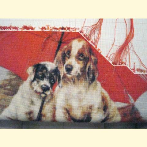 Вышивка  - ткань: Аида 18 ct, техника: крестик в 2 нитки<br>Автор вышивки: Гусева Марина