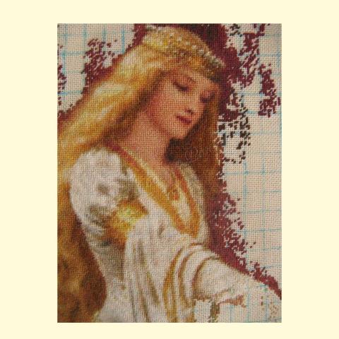 Вышивка  - ткань: Лугана 25 ct, техника: петит-поинт <br>Автор вышивки: Евдокимова Марина