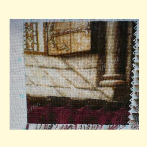 Вышивка  - ткань: Лугана 25 ct, техника: петит-поинт <br>Автор вышивки: Олеся Курашова (Жозефина)