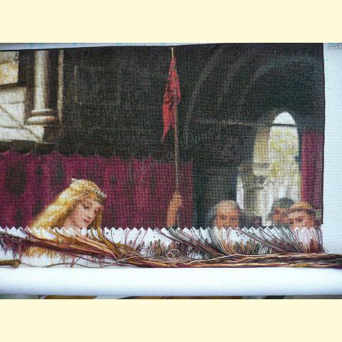 Вышивка  - ткань: Лугана 25 ct, техника: петит-поинт <br>Автор вышивки: Олеся Курашова (Жозефина)