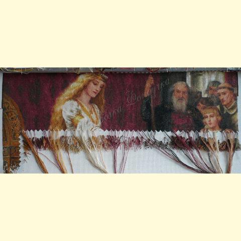 Вышивка  - ткань: Лугана 25 ct, техника: петит-поинт <br>Автор вышивки: Олеся Курашова (Жозефина)