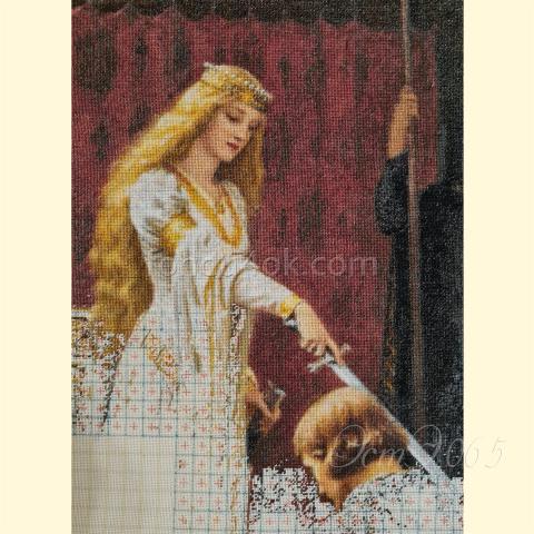 Вышивка  - ткань: Сетка 25 ct, техника: петит-полукрест <br>Автор вышивки: Елена Медникова (Medalka)