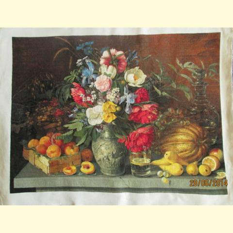 Вышивка  - ткань: Аида 18 ct, техника: крестик в 2 нитки <br>Автор вышивки: Гаганичева Ольга (kukuruzina)<br>Программа Первоотшивов 2012