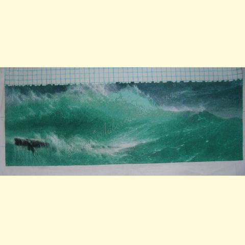 Вышивка  - ткань: Аида 18 ct, техника: крестик в 2 нитки<br>Автор вышивки: Ивилина Николова<br>Примечание: отшив по схеме ЭстЭ 072.1 индивидуального размера 500х690-160