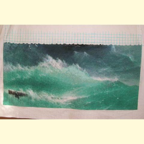 Вышивка  - ткань: Аида 18 ct, техника: крестик в 2 нитки<br>Автор вышивки: Ивилина Николова<br>Примечание: отшив по схеме ЭстЭ 072.1 индивидуального размера 500х690-160