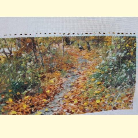 Вышивка  - ткань: Лугана 25 ct, техника: петит-поинт <br>Автор вышивки: Бабичева Наталья (Юрик)