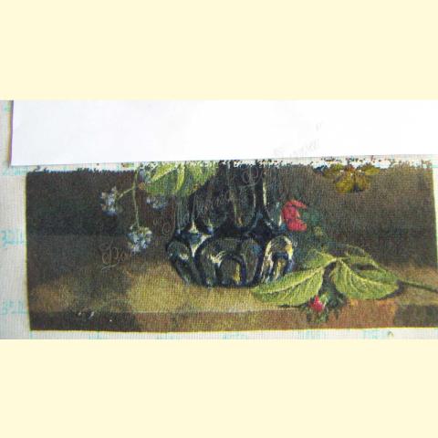 Вышивка  - ткань: Линда 27 ct, техника: петит-поинт <br>Автор вышивки: Людмила Пинаева (люпин)<br>Программа Первоотшивов 2013, приз 1/4 работы