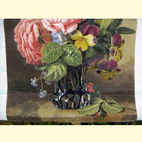 Вышивка  - ткань: Линда 27 ct, техника: петит-поинт <br>Автор вышивки: Людмила Пинаева (люпин)<br>Программа Первоотшивов 2013, приз 1/2 работы