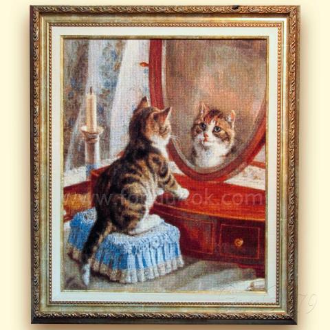 Вышивка  - ткань: Аида 18 ct, техника: крестик в 2 нитки<br>Автор вышивки: Елена Прокопенко (к@линка)