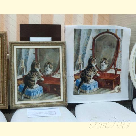 Вышивка  - ткань: Аида 18 ct, техника: крестик в 2 нитки<br>Авторы: оформленной вышивки-фрагмента - Елена (к@линка), вышивки - Лебедева Алла (A_I_L)