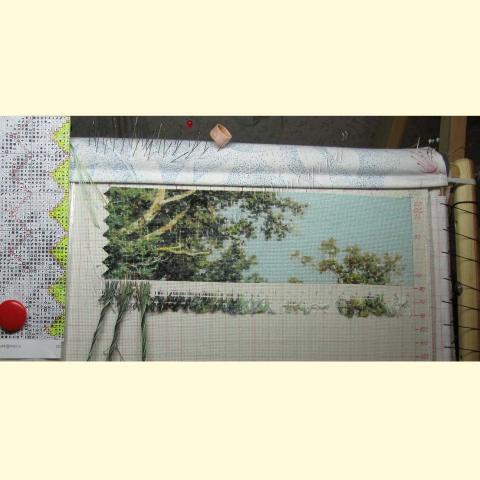 Вышивка  - ткань: Аида 18 ct, техника: крестик в 2 нитки<br>Автор вышивки: Елена (ariadnadem)