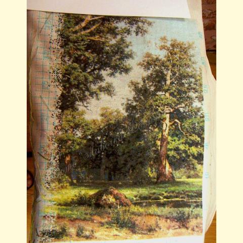 Вышивка  - ткань: Линда 27 ct, техника: петит-поинт <br>Автор вышивки: Людмила Пинаева (люпин)