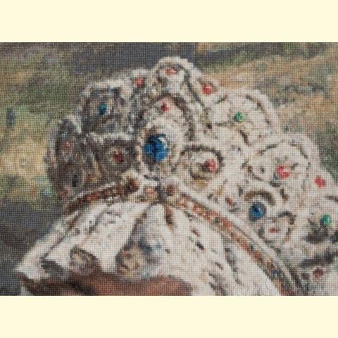 Вышивка  - ткань: Аида 18 ct, техника: крестик в 2 нитки <br>Автор вышивки: Алла Лебедева (A_I_L)