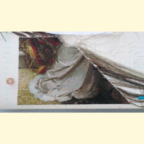 Вышивка  - ткань: Аида 18 ct, техника: крестик в 2 нитки<br>Автор вышивки: Наталия Шершень (Feya)