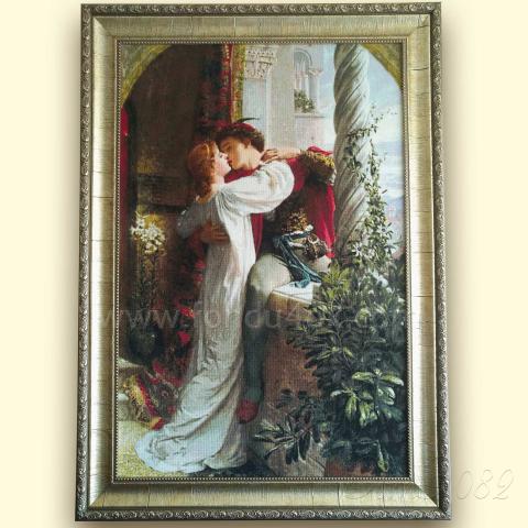 Оформленная вышивка  - ткань: Аида 18 ct, техника: крестик в 2 нитки<br>Автор вышивки: Наталия Шершень (Feya)