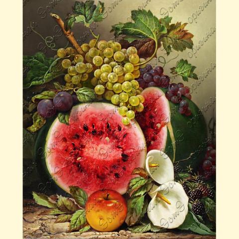 Оригинал схемы - отредактированная репродукция картины