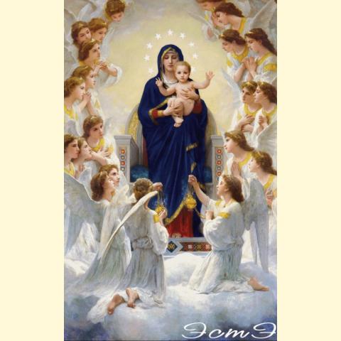 Скрин - компьютерное изображение схемы вышивки