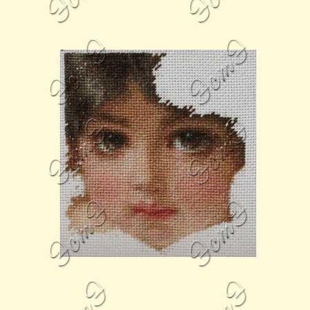 Вышивка  - ткань: Лугана 25 ct, техника: петит-поинт <br>Автор вышивки:  ЭстЭ