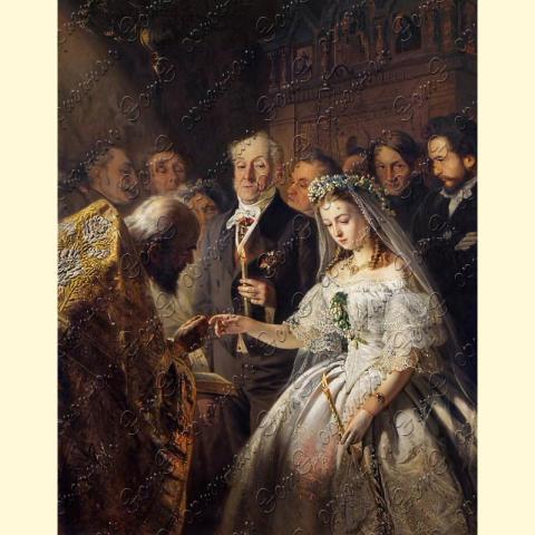 Оригинал схемы - отредактированная репродукция картины