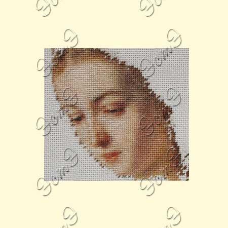 Вышивка  - ткань: Лугана 25 ct, техника: петит-поинт <br>Автор вышивки:  ЭстЭ