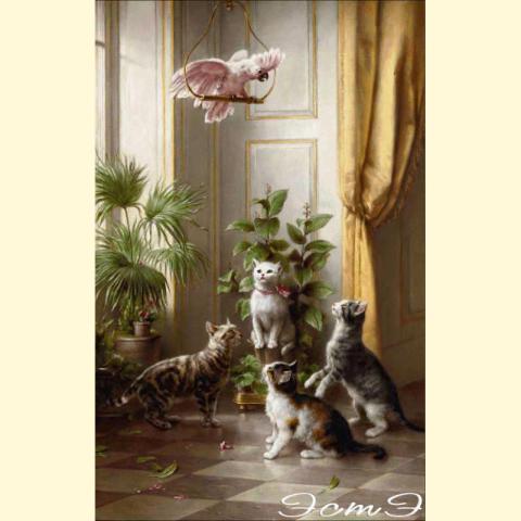 Скрин - компьютерное изображение схемы вышивки