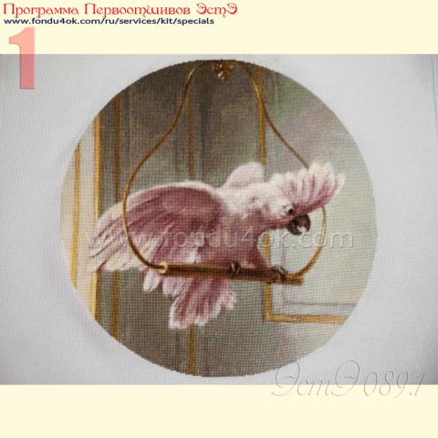 Вышивка  - ткань: Лугана 25 ct, техника: петит-поинт <br>Автор вышивки: Елена Ветрова (Elena_V)<br>Программа Первоотшивов 2015, приз завершенная работа