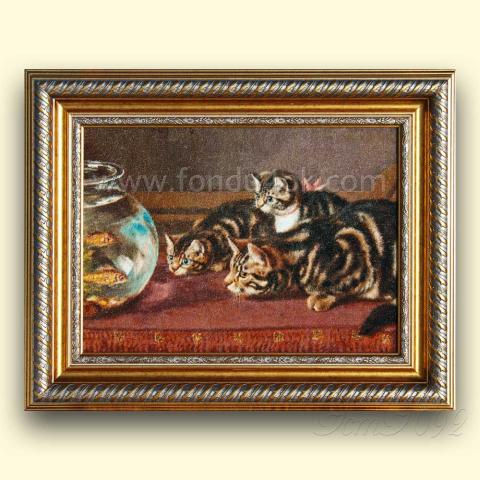 Оформленная вышивка  - ткань: Лугана 25 ct, техника: петит-поинт <br>Автор вышивки: Лариса Каташинская (Oрхидея)