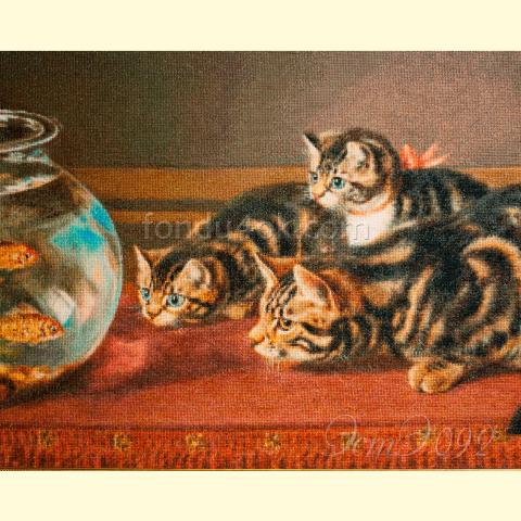 Вышивка  - ткань: Аида 18 ct, техника: крестик в 2 нитки<br>Автор вышивки: Елена и Юрий Валавины